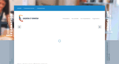 Desktop Screenshot of education-et-formation.fr